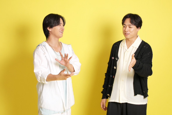 シールブックについて語るキャストの皆さん