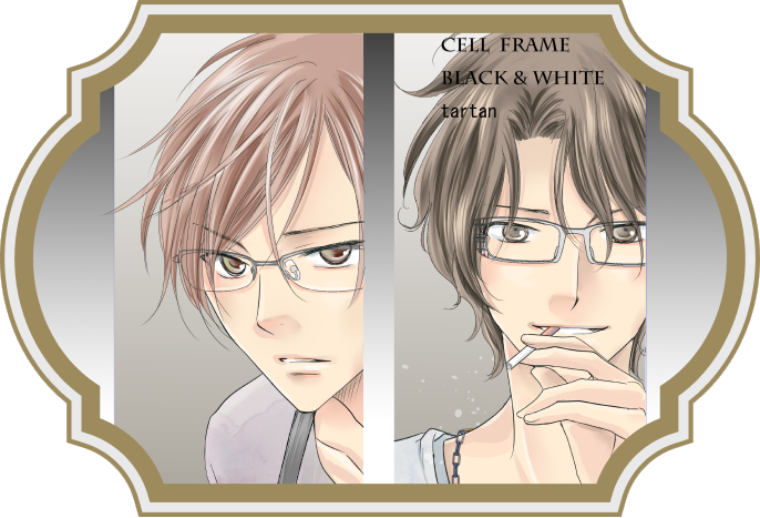 メガ∞コレ 1話〜4話 CELL FRAME / BLACK & WHITE / tartan